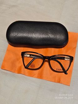 Bebe Cat-Eye Eyeglass Frames with Swarovski Crystals