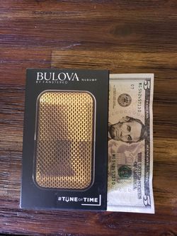 Bulova bluetooth speaker