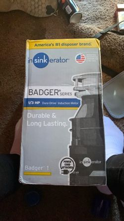 InSinkErator Badger 1 Garbage Disposal 1/3 HP