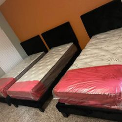 New Twin Size Platform Bed With Mattress And Free Delivery 