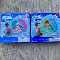 NEW Splash And Play Baby Float With Cover