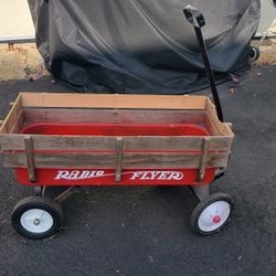 Radio Flyer Wagon (Metal, Old-School)