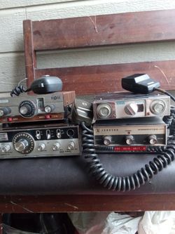 Vintage CB Radio Lot – Sears SSB & Johnson Messenger 100
