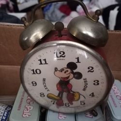 Vintage Mickey Mouse Clock