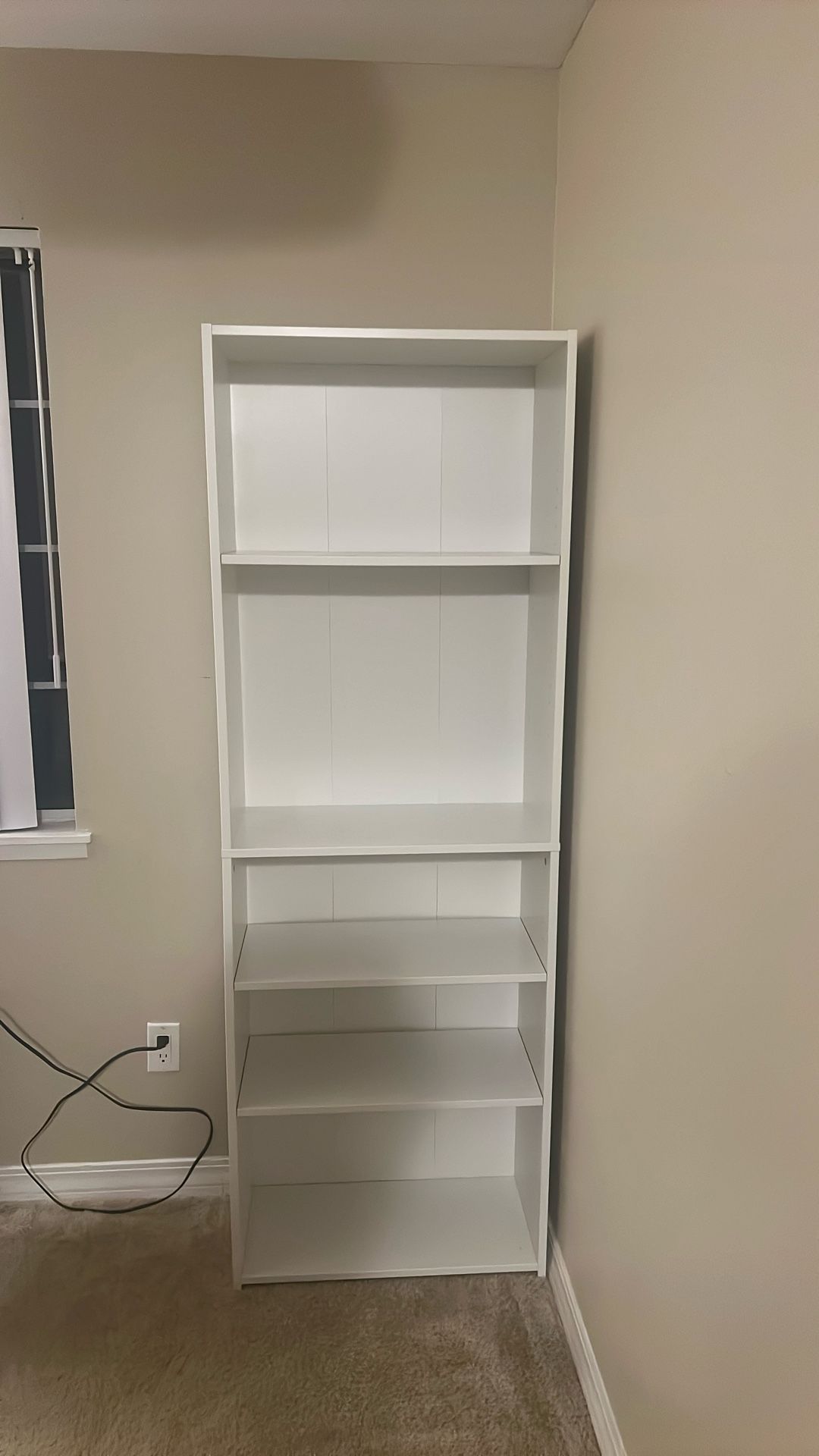 PENDING!! Adjustable Height Cabinet: 6 Ft Tall, 2 Feet Wide, 1 Foot Deep