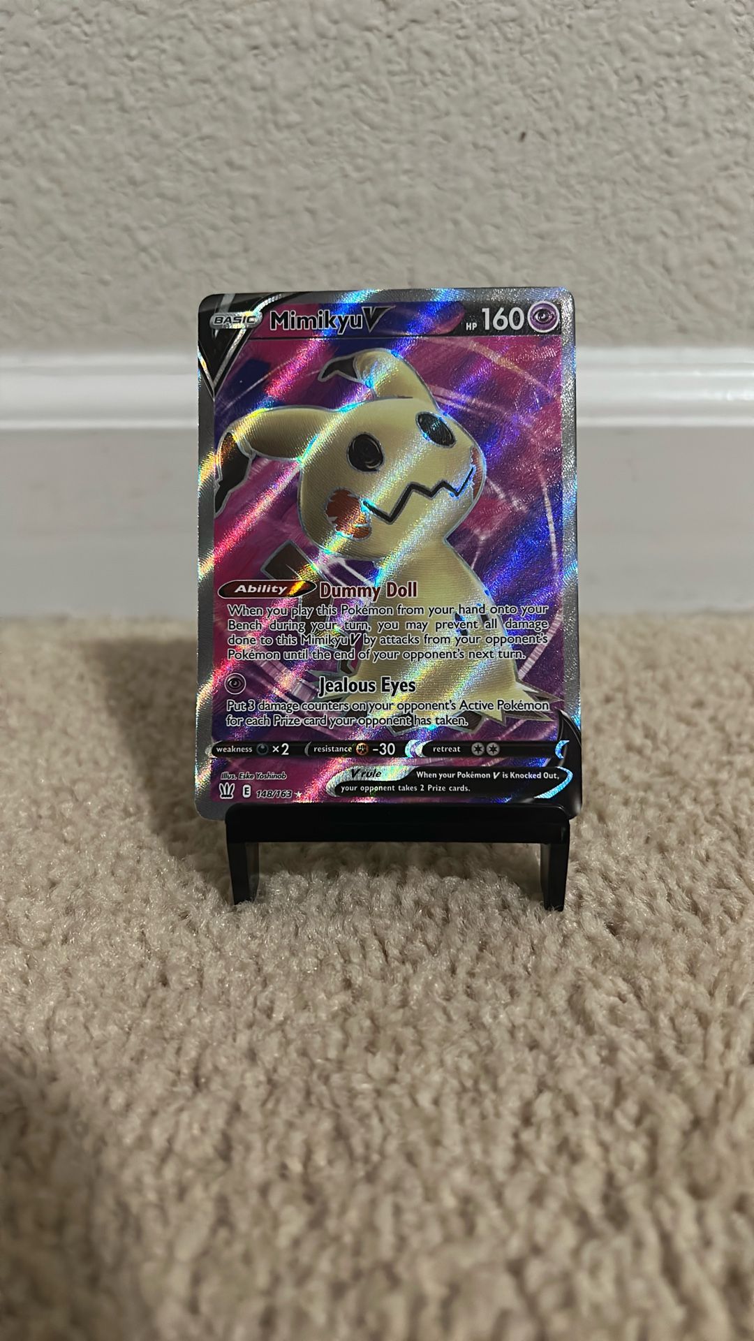 Mimikyu V (Full Art) - SWSH05: Battle Styles