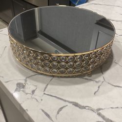 Bling Cake Plate