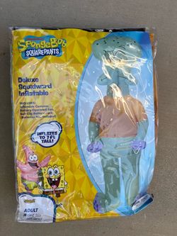 ADULT inflatable Squidward costume