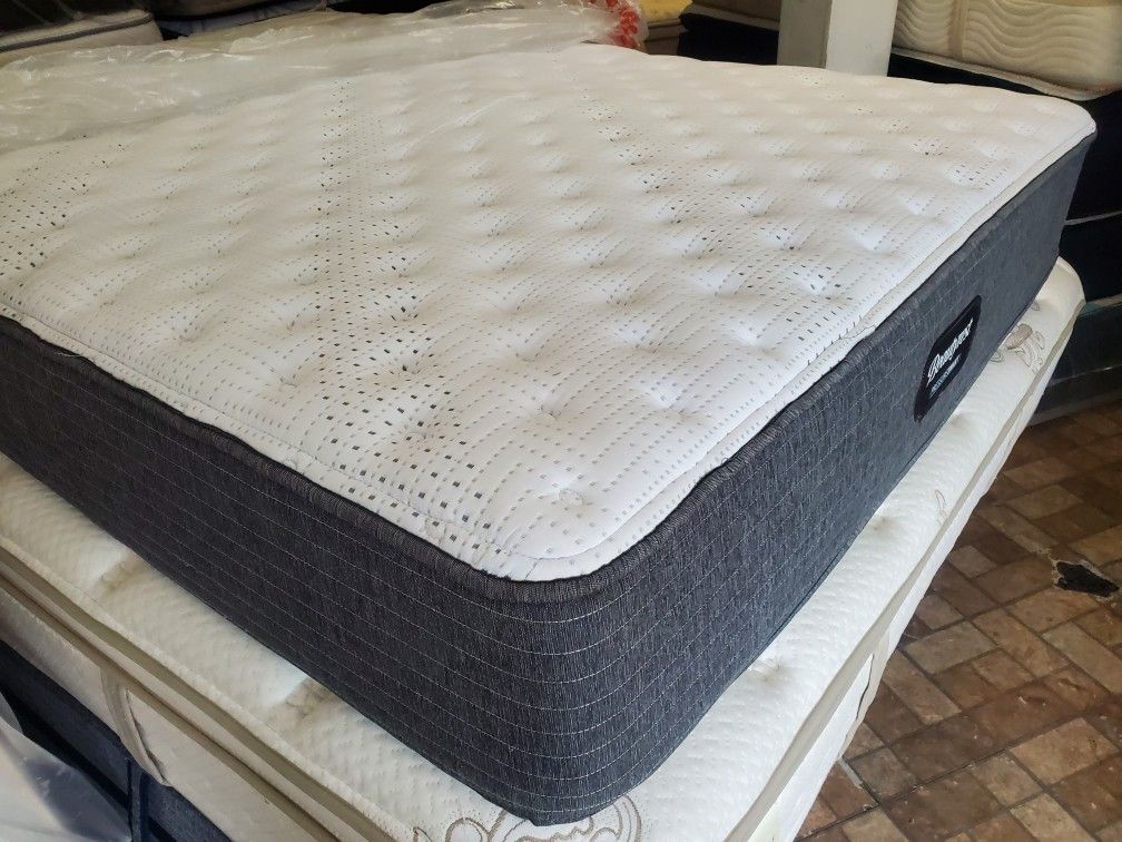 Mattress And Box Spring Queen Size 