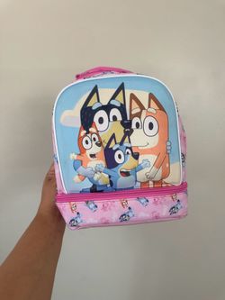 Bluey Backpack and 2 Lunchpales