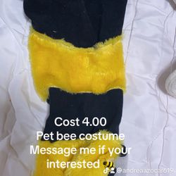 Large Dog Outfit Bee