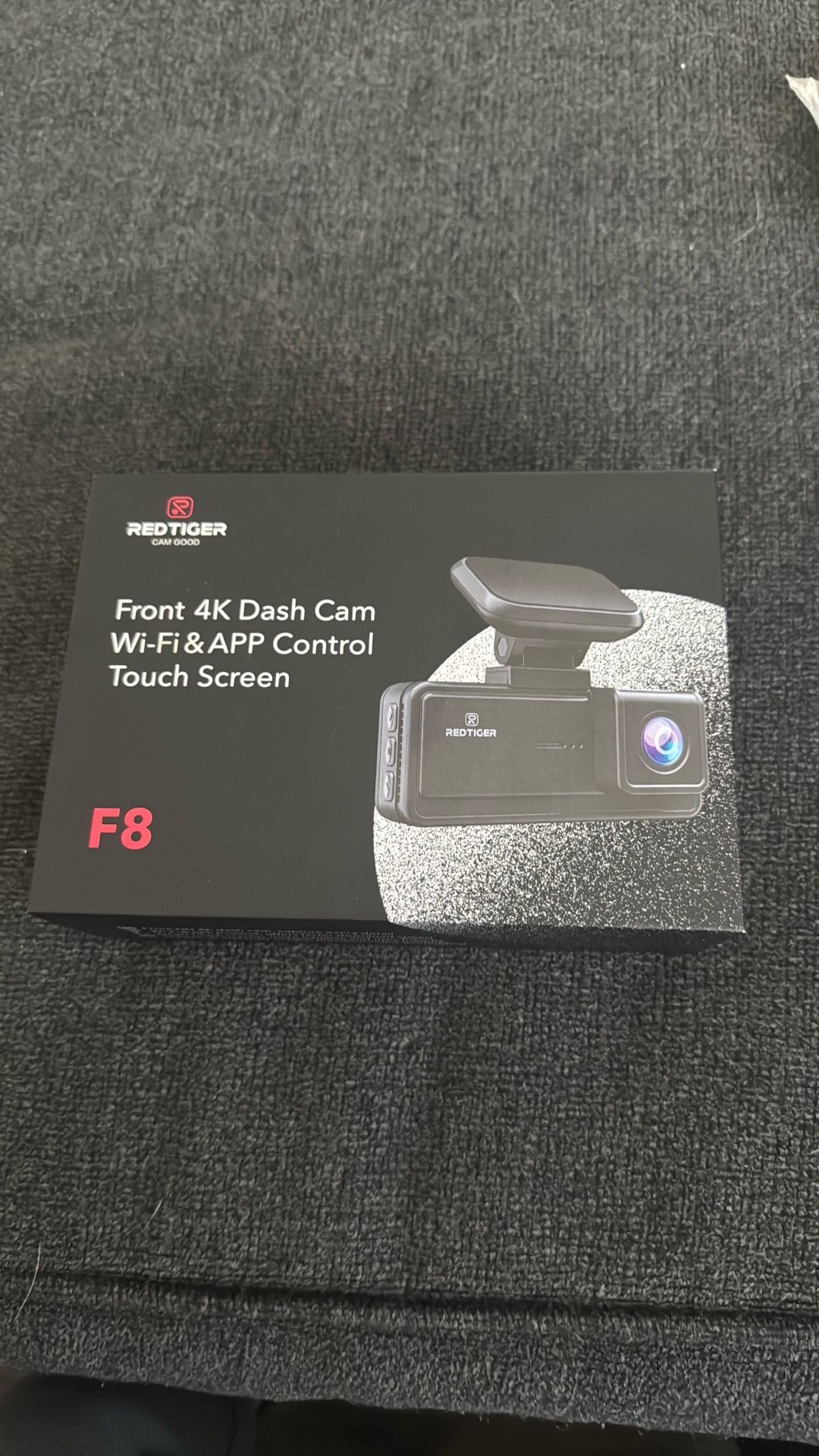 Red tiger front 4k dash wi-fi &app control touch screen
