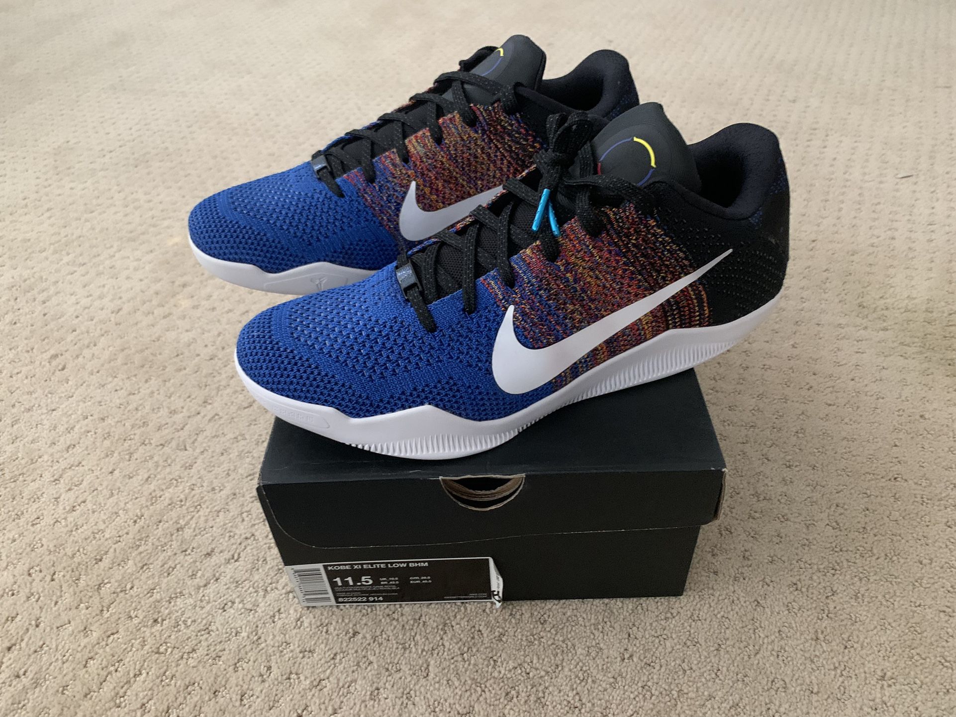 Nike Kobe 11 BHM Size 11.5