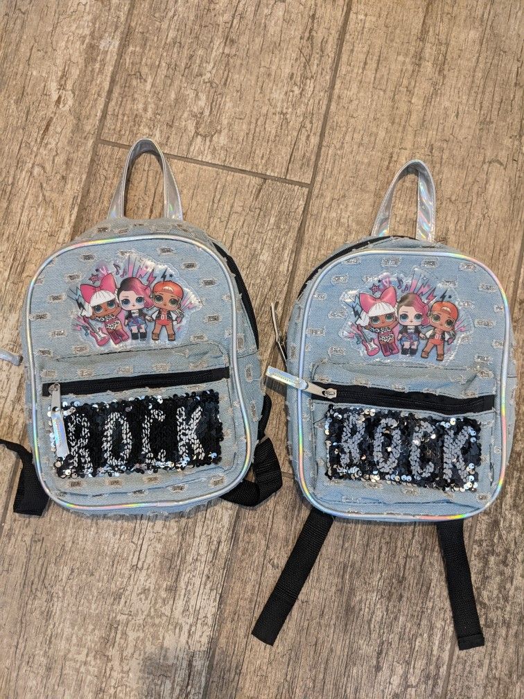 Lol Flippie Sequin Mini Backpacks 