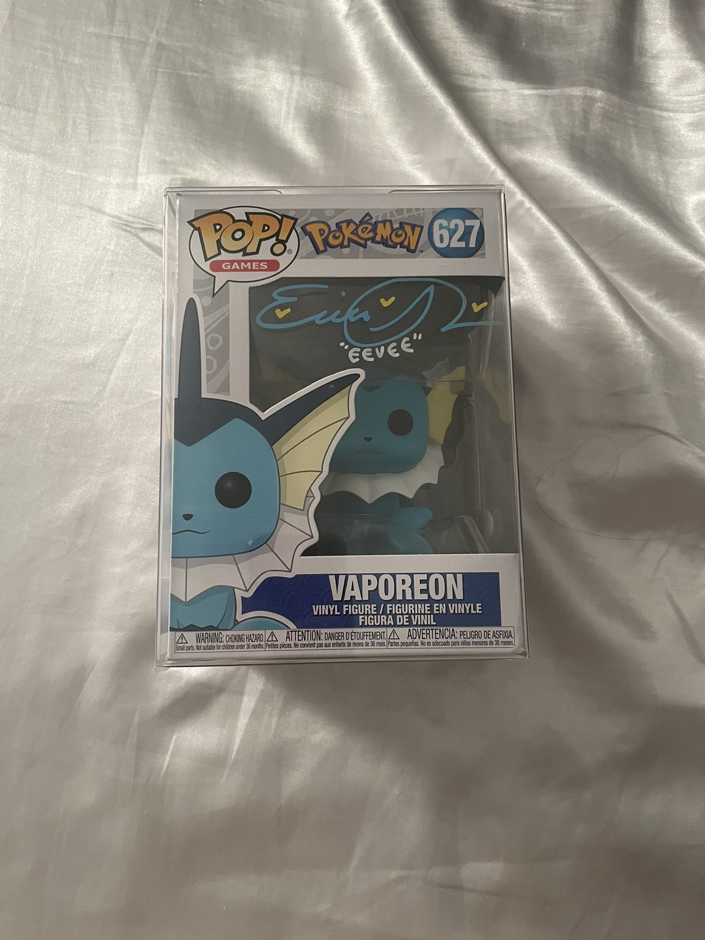 Signed Vaporeon And Eevee
