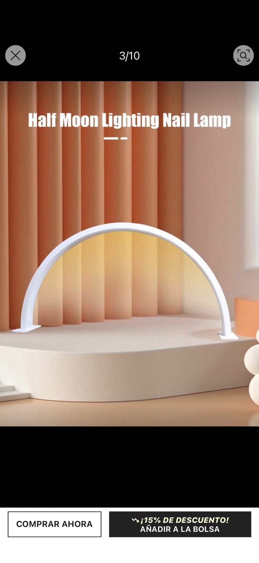 Lámpara Para Mesa De Manicurista