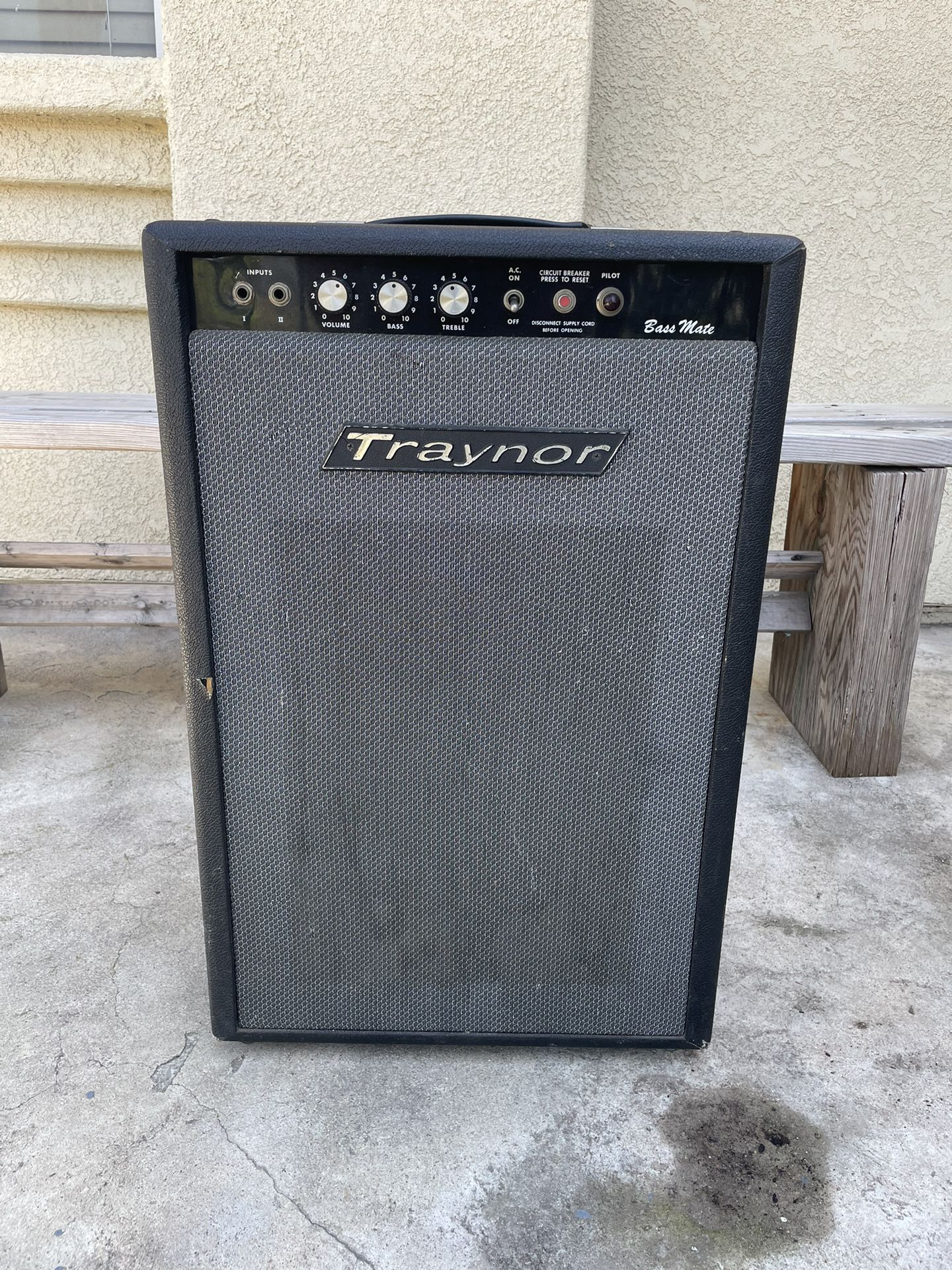 Traynor Bassmate Guitar Amp For Sale