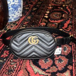 Brand New Authentic Gucci Marmont Belt Bag Size 75 With Receipt 