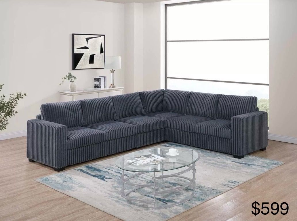 Corduroy Sectional Sofa