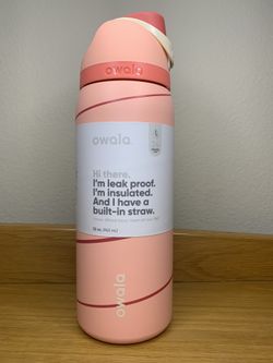 Owala Candy Cane Lane 32oz Free Sip