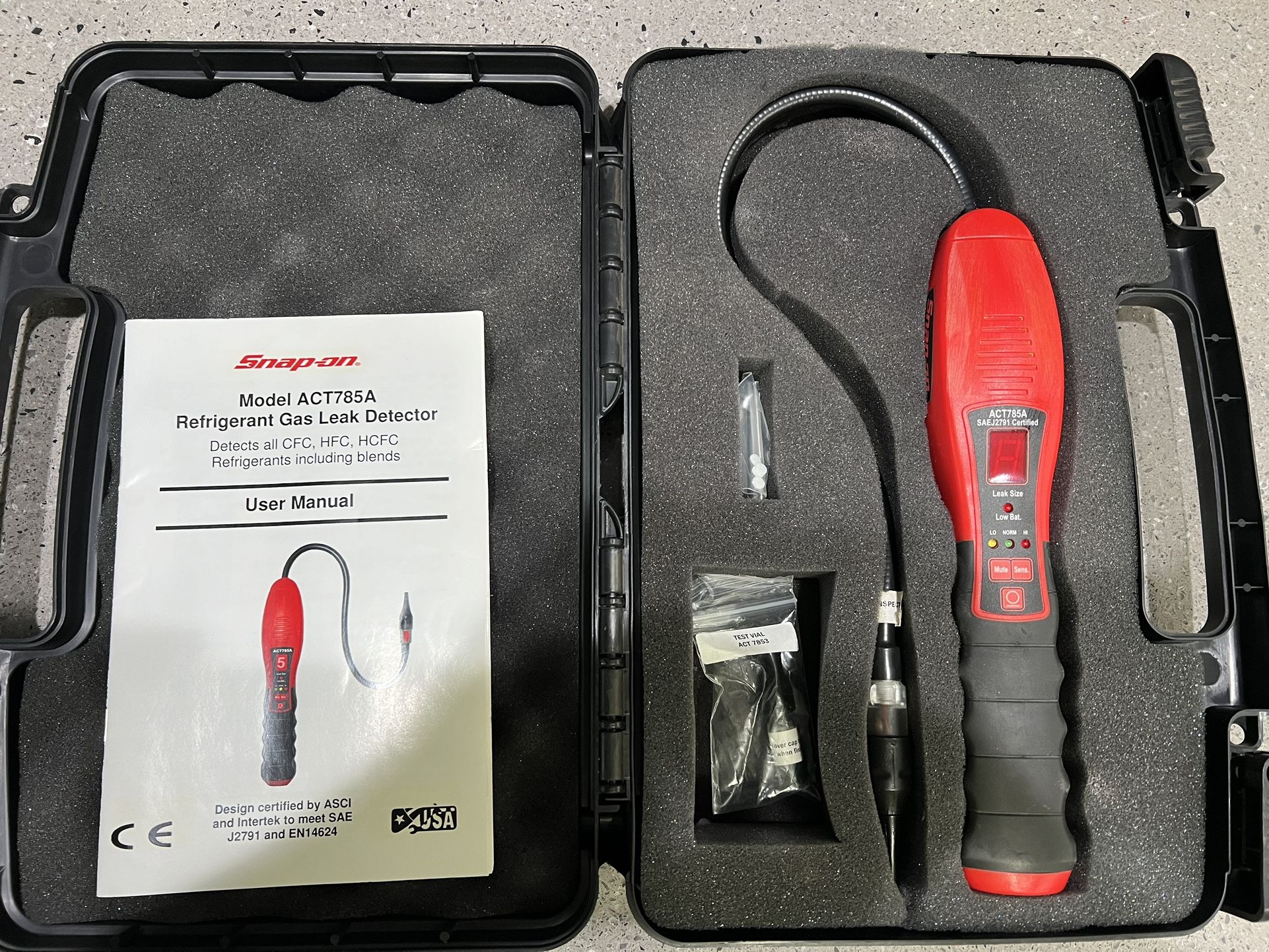 Snap On AC Refrigerant Leak Detector