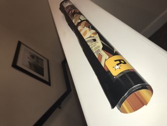 Original GTA V 5 poster never unrolled