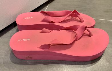 J CREW Women’s Wedge Flip Flops
