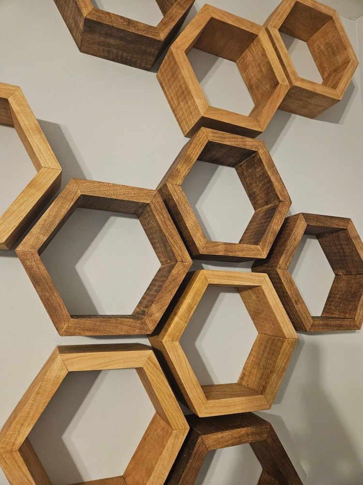 Hexagon Shelves