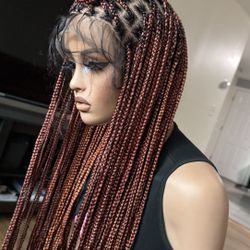 360 Braided Wig 