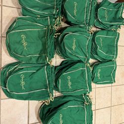 Crown Apple Bottle Bags. 83 Small and 7 Large bags (90 Total)