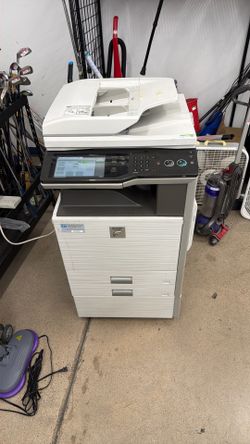 Sharp Mx-2600n Large Workplace Standing Printer 