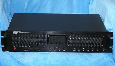 AUDIO SOURCE PRO GRAPHIC AUDIO EQUALIZER MODEL EQ12 WITH SPECTRUM ANALYZER