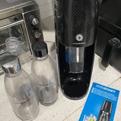 SodaStream One Touch Electric Sparkling Water Maker