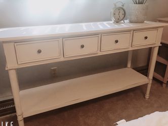 Handmade white table