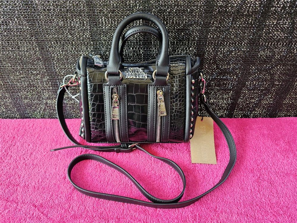 Steve Madden Black Multi Bbalie Women's Girl's Crossbody Bag Handbag