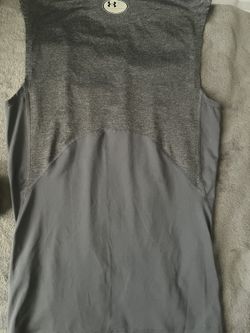 T Shirt UNDER ARMOUR Deportiva De Compresión Gris