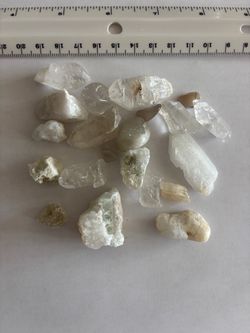 Clear Crystal Courts Collection, Crystal Formation, And Tumbled Quartz