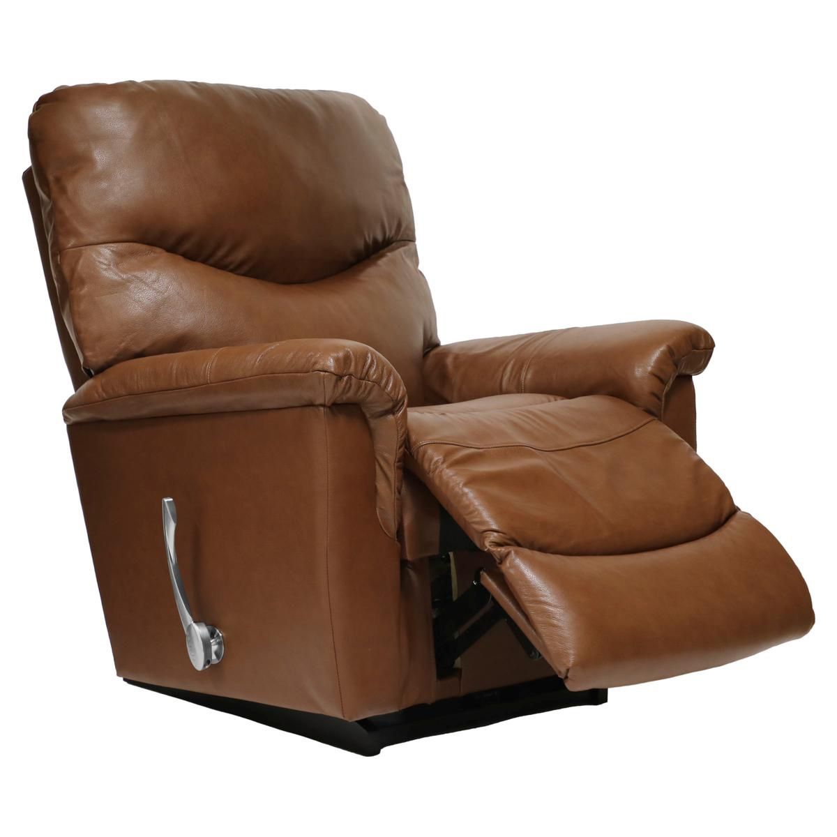 GENUINE La-Z-Boy James Manual Leather Rocker Recliner (retail $1,775)