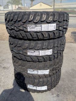 Tires New LT 275 70R18 MT Fusion $650 Set Of Four Install Mount And Balance 