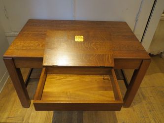 antique Cadillac desk table early 1900s