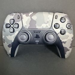 PS5 Controller Gray Camo