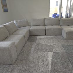 Light Gray Sectional Couch