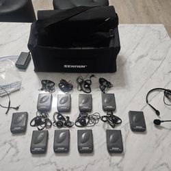 Senrun Wireless Tour Guide System / Interpreting Equipment and Charging Bag