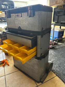 Rolling Tool Box Stanley Metal