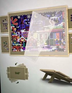 2000 pc puzzles table