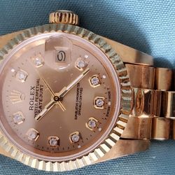 Woman's 23mm DateJust Actual Swiss Movement 