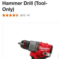 MILWAUKEE M12 BRUSHLESS CORDLESS 1/2" HAMMER DRILL 