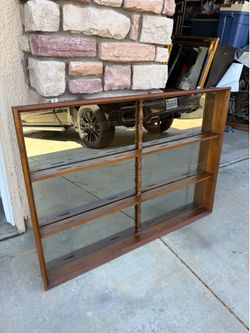 Vintage hanging plate holder shelf
