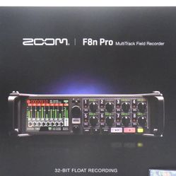 Zoom Fn8 Pro Field Recorder New/Open Box and Accessory Bundle All Items Brand New