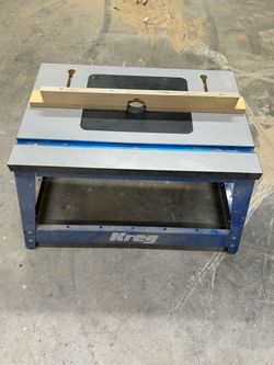 Kreg precision router table